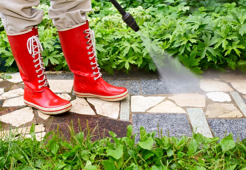 The Pressure Washing Difference In Removing Exterior Plant Growth
